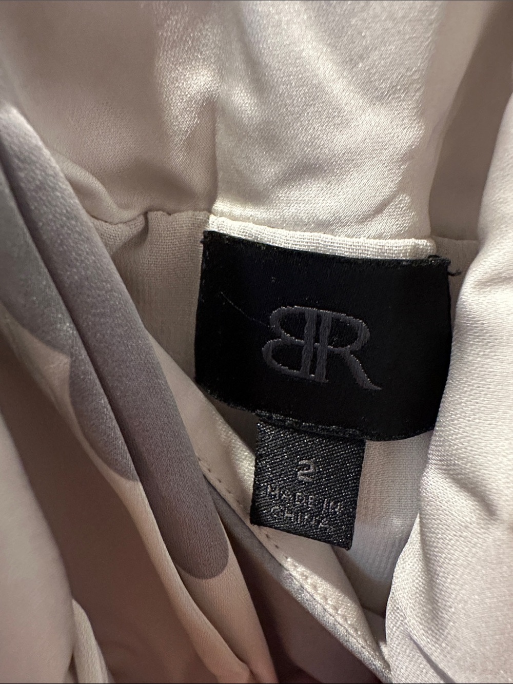 Banana Republic Sleeveless Gray Satin A-Line Dress - Picture 2 of 3